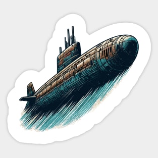 Submarine Sticker